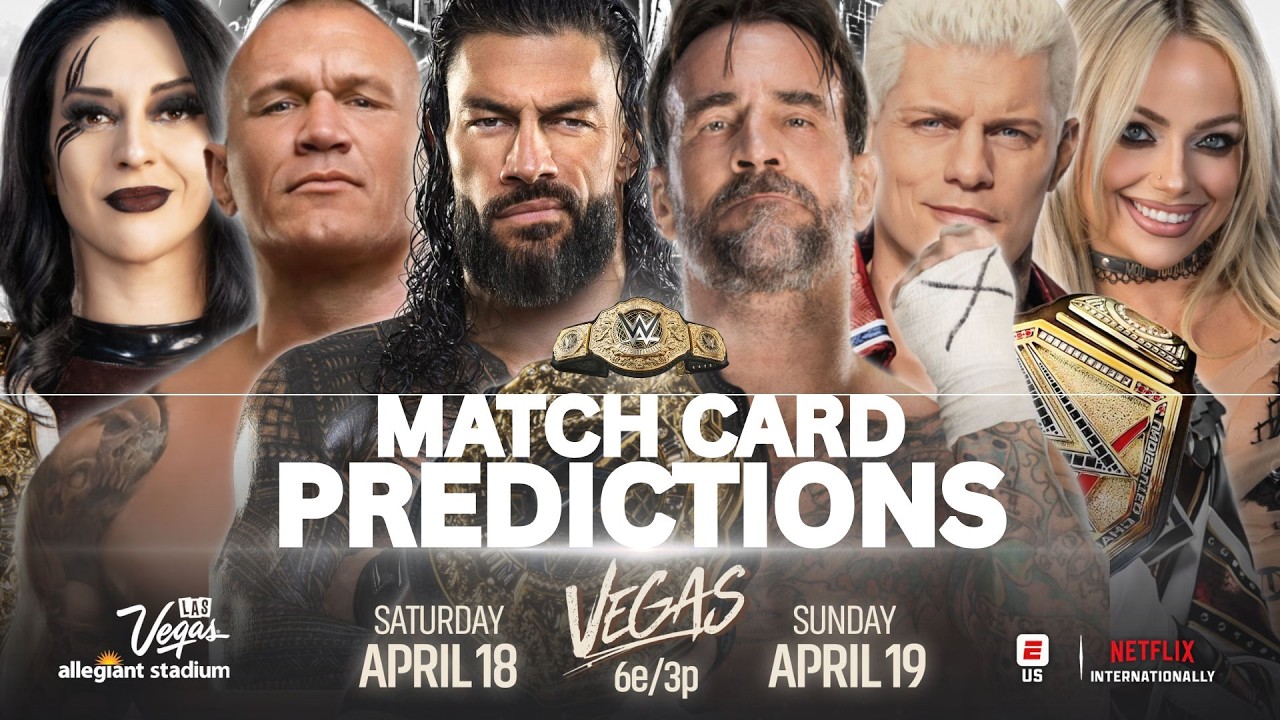 WWE WrestleMania 42 - Match Card Predictions [V3]