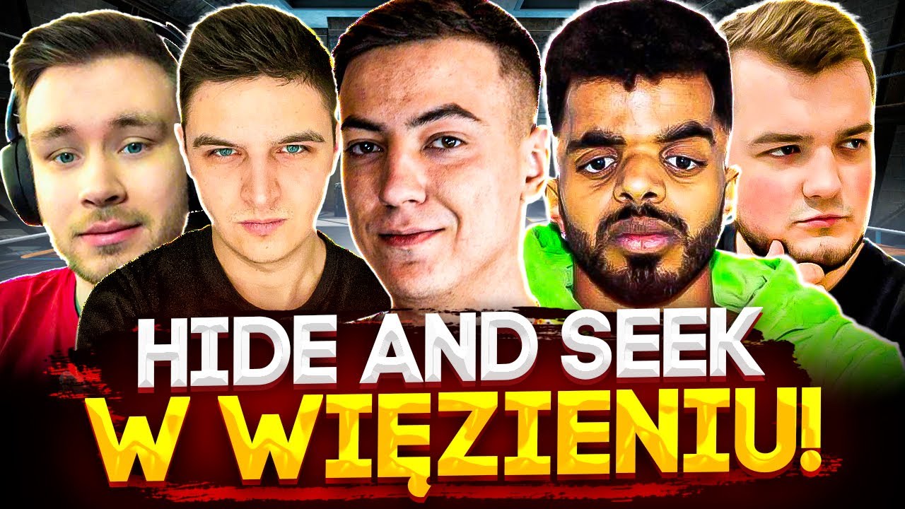 WIĘZIENNY HIDE AND SEEK z EKIPĄ!