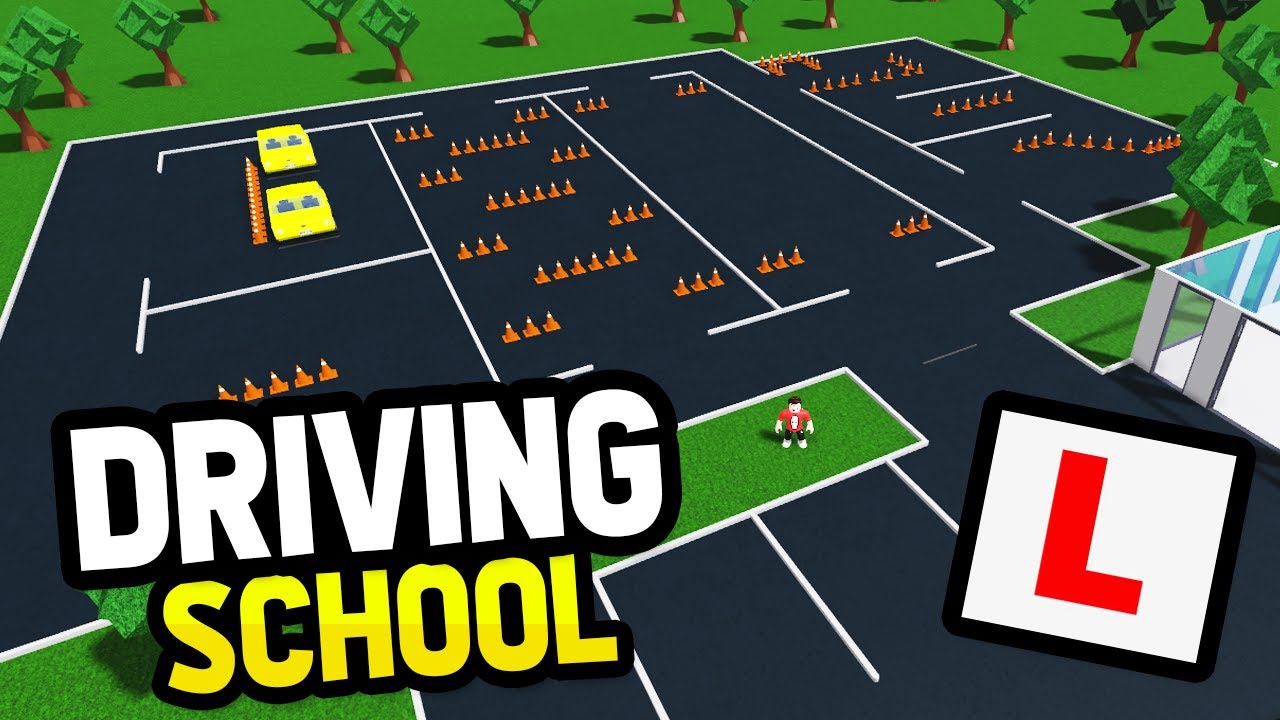 Building a DRIVING SCHOOL To Teach People HOW TO DRIVE in Roblox Bloxburg
