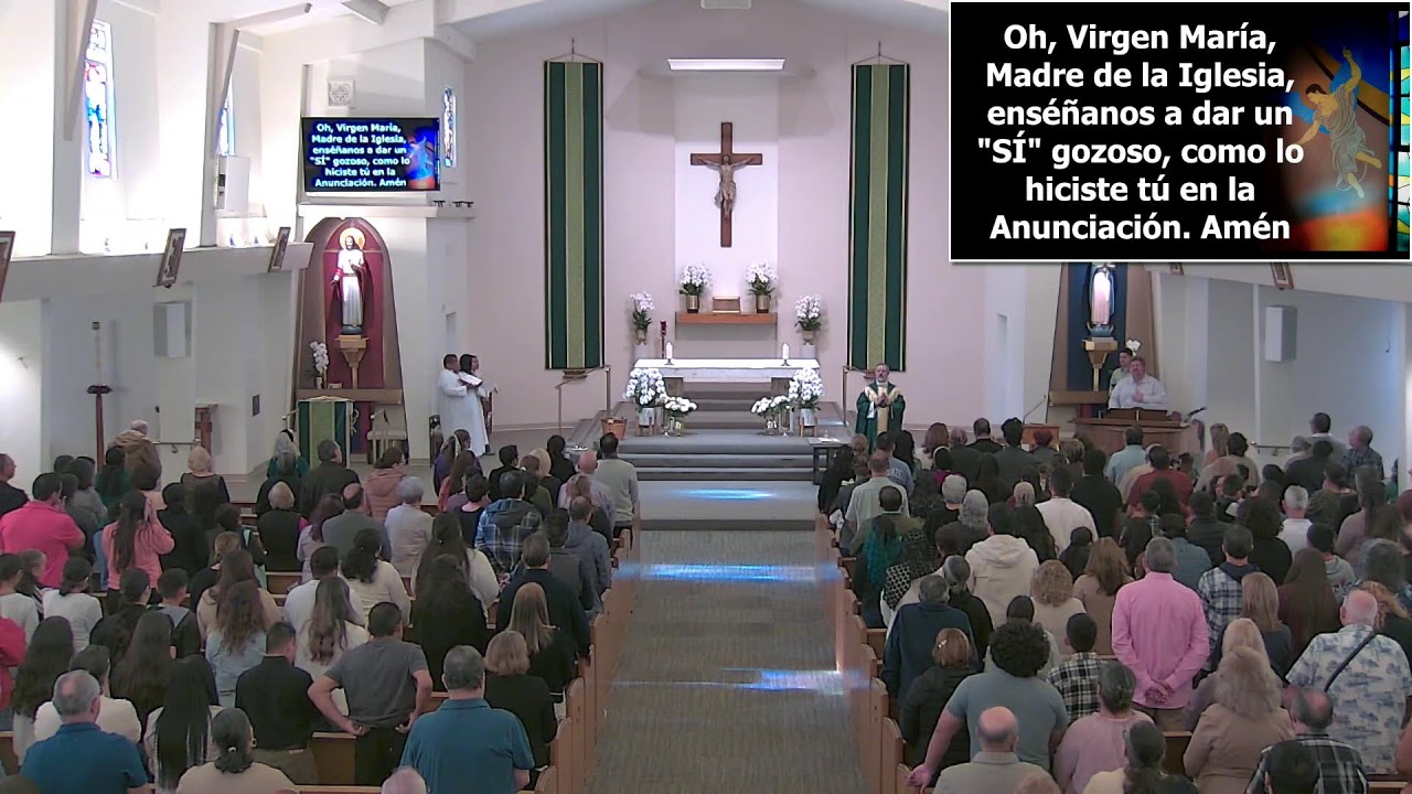 Mass at St. Joseph Catholic Church