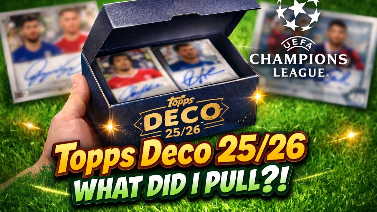 TOPPS DECO 25/26 ⚽️ | INSANE CHAMPIONS LEAGUE PULLS