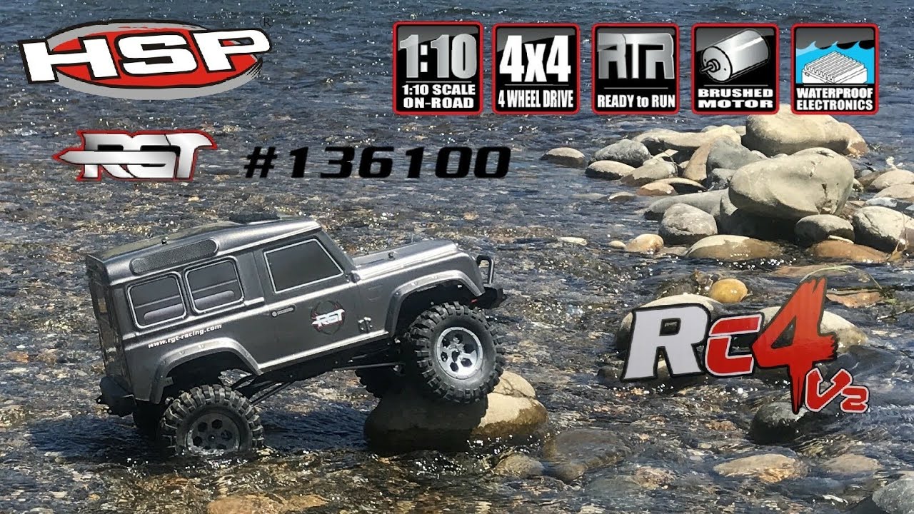 HSP RGT 136100 Rock Crusier Rc4 V2 Crawler | How To Setup + Tips & Tricks