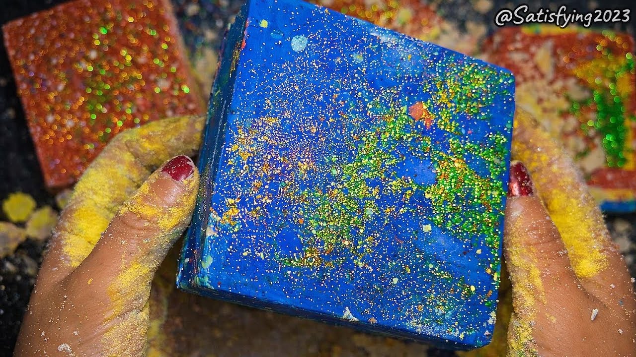 Extra crunchy / Satisfying sounds /#gymchalk #asmr @Satisfying2023 