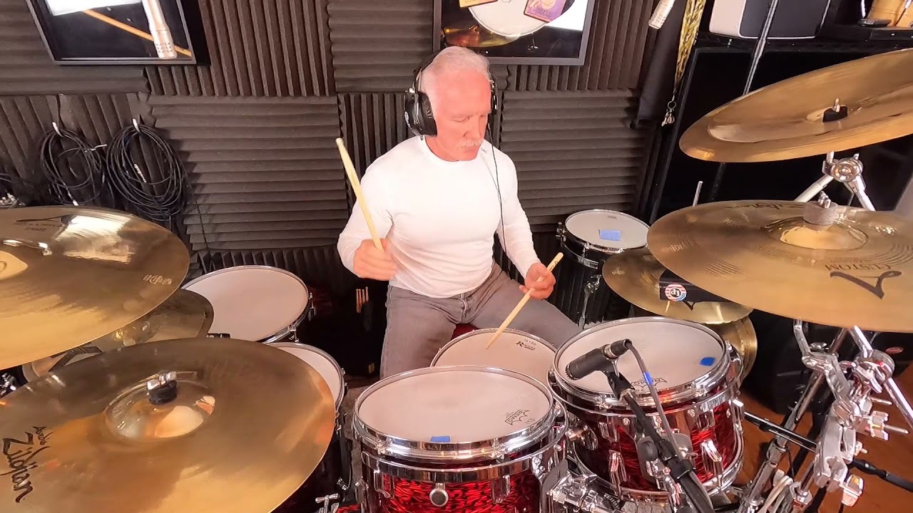 25 or 6 to 4 Drum Cover by Gary Schneider GS on Drums