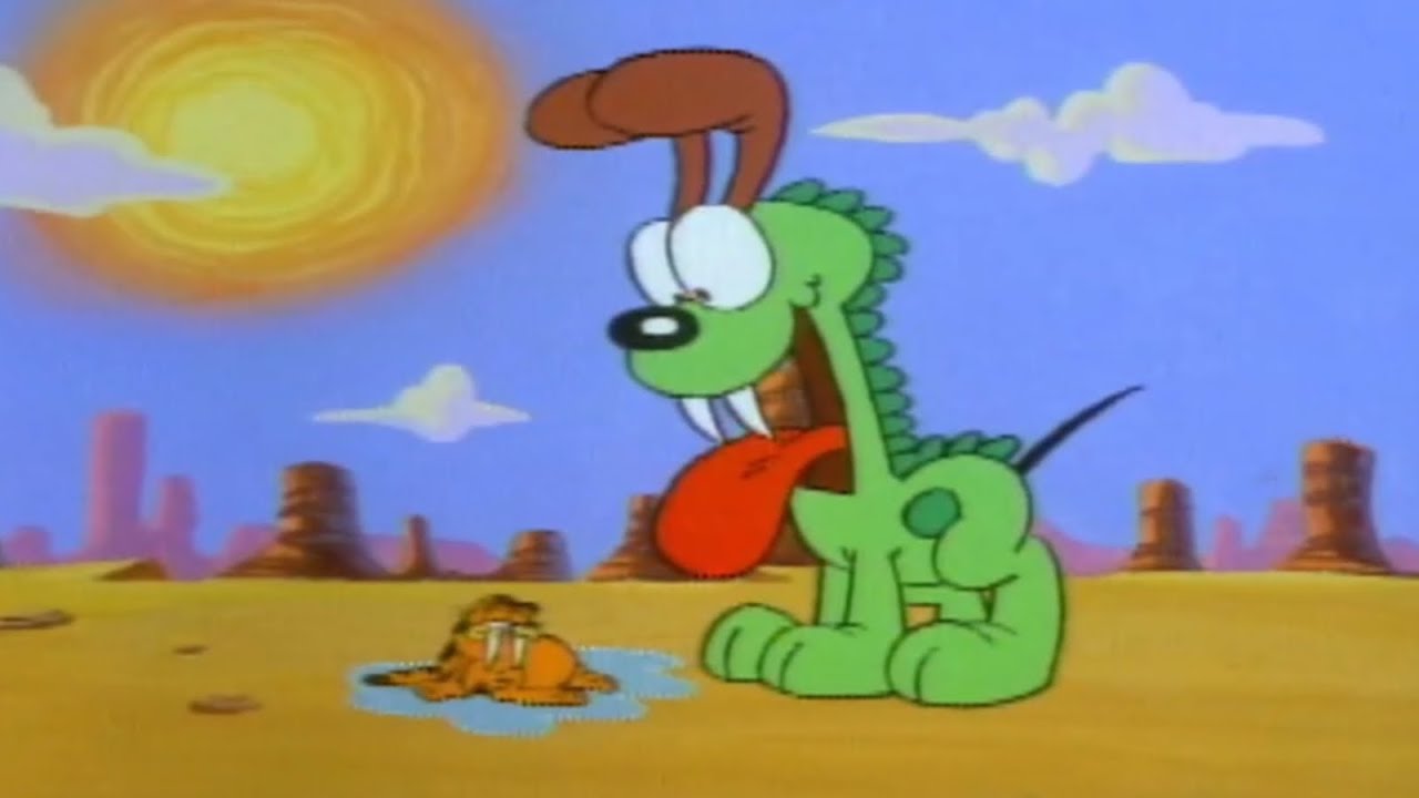 Cave Cat meets Big Bob | Garfield His Nine Lives 