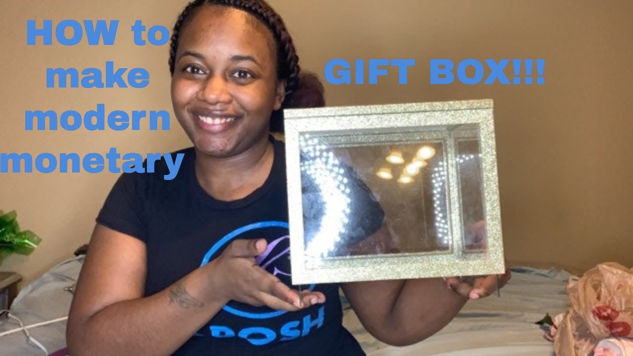 HOW TO|DIY| MAKE GIFT BOX FROM DOLLARTREE PICTURE FRAMES