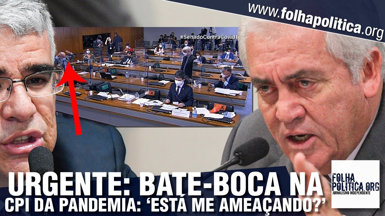 URGENTE: Senador insulta Ernesto, ex-ministro de Bolsonaro, dá origem a bate-boca e sessão é...