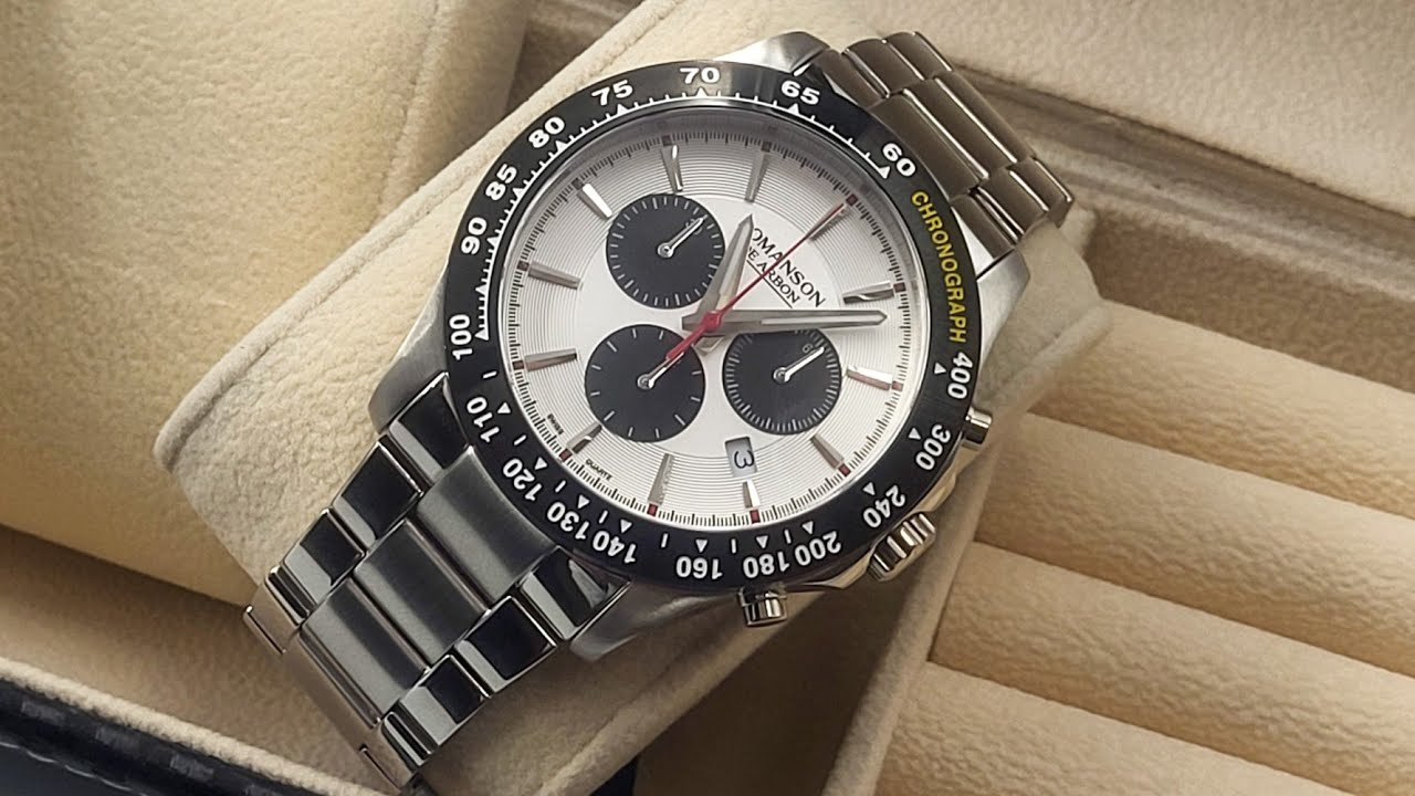 ИДЕАЛЬНЫЕ ЧАСЫ ЗА СВОЮ ЦЕНУ? Краткий обзор кварцевых часов ROMANSON De Arbon Chronograph CA1B18HM WH