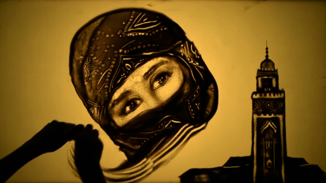 Sand art 