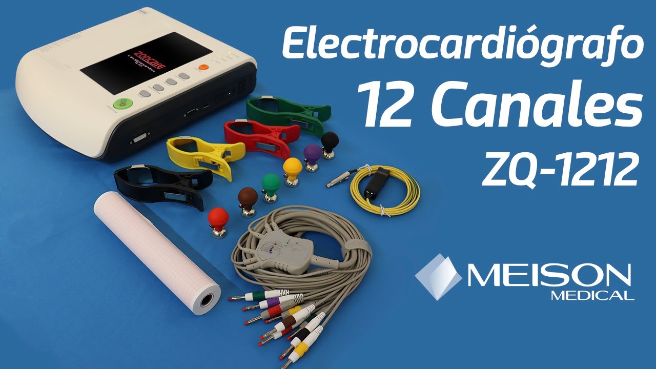 Electrocardiógrafo de 12 Canales ZQ-1212 Zoncare