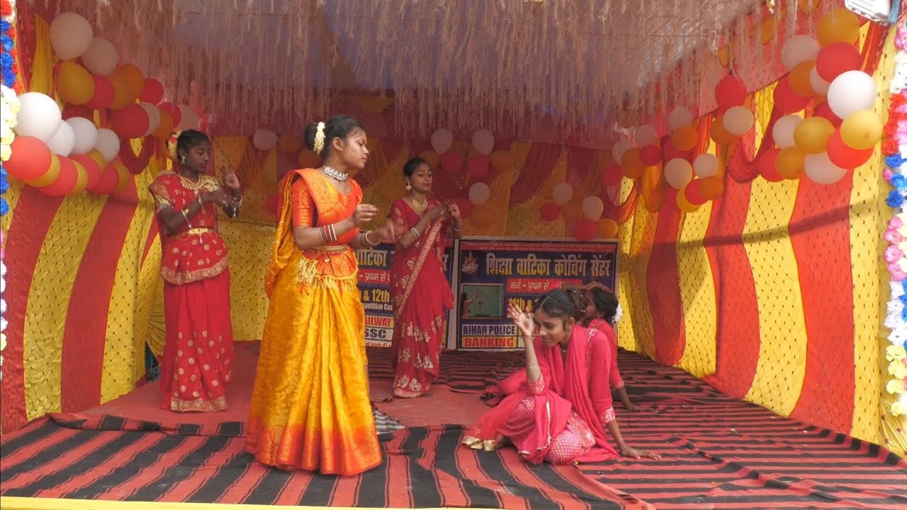 जट जट्टीन बिहार मधुबनी,मिथिला डांस best performance viral vlog 