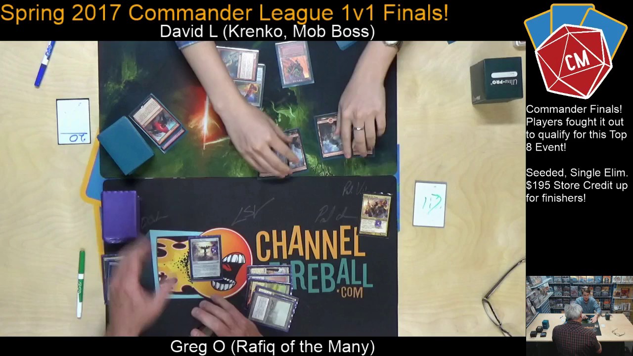 Spring 2017 EDH/Commander 1v1 SEMI Final Match with Commentary!
