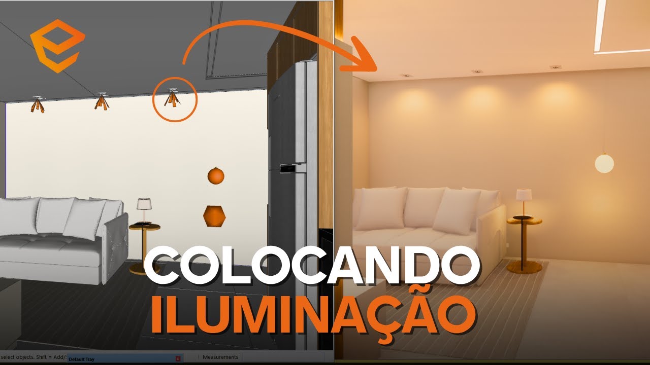 Como fazer iluminação no Enscape e melhorar a qualidade do seu render I aula 02 curso gratuito
