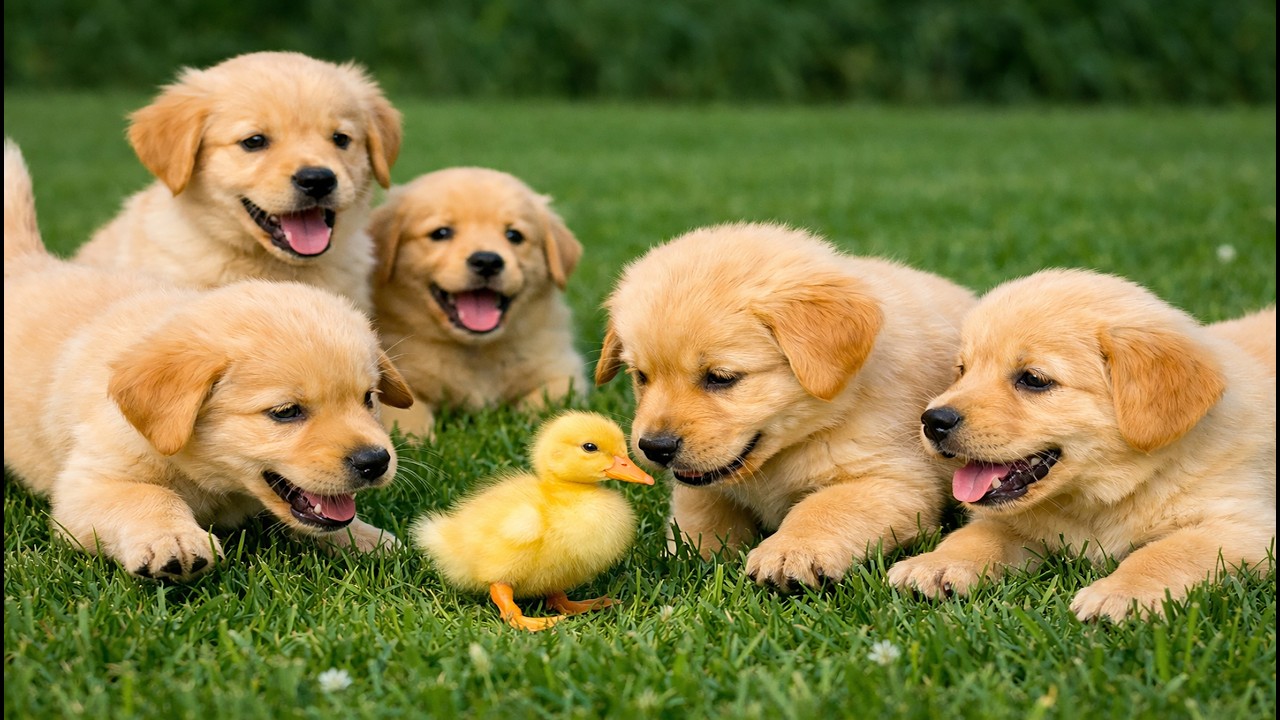 🌸🐕 Sweet Puppy Adventures with Their Mom | Beautiful Dog Compilation | Happy Barking Moments
