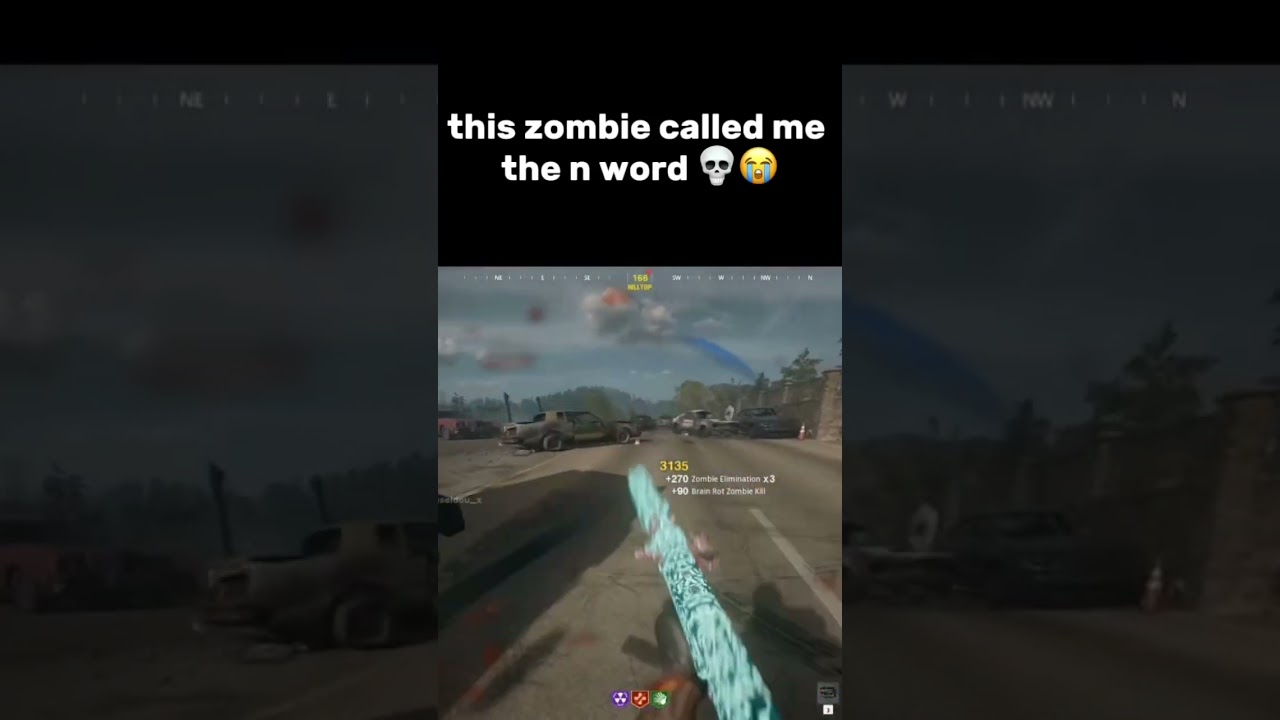 this zombie is RACIST in BO6 #cod #callofduty #gaming #bo6 #bo6zombies #blackops6 #warzone