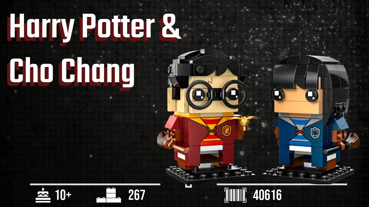 Harry Potter & Cho Chang (40616) #lego #brickheadz