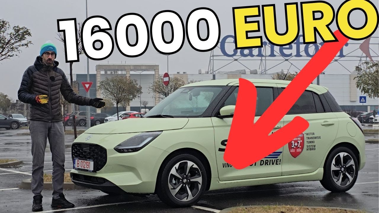 16.000 de euro pentru o mașină de oraş: Cât de mult primești pentru acest preț? - Noul Suzuki Swift