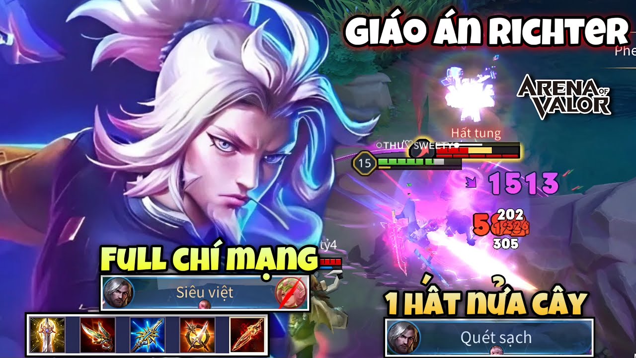 Giáo Án Richter Lên Full Chí Mạng 1 Hất Nửa Cây HP Khiến Yorn Ngơ Ngác Sẽ Như Thế Nào !!!