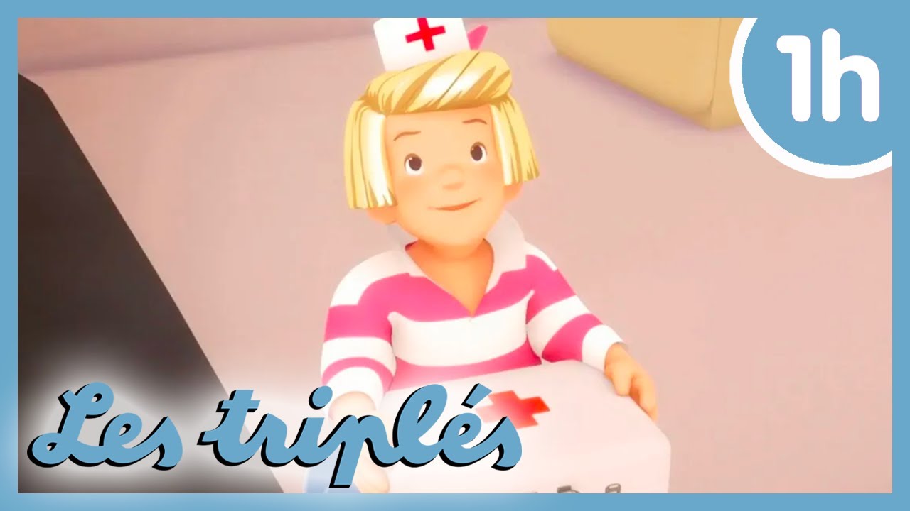 Les Triplés Officiel - 1 heure d'épisodes complets HD 💕