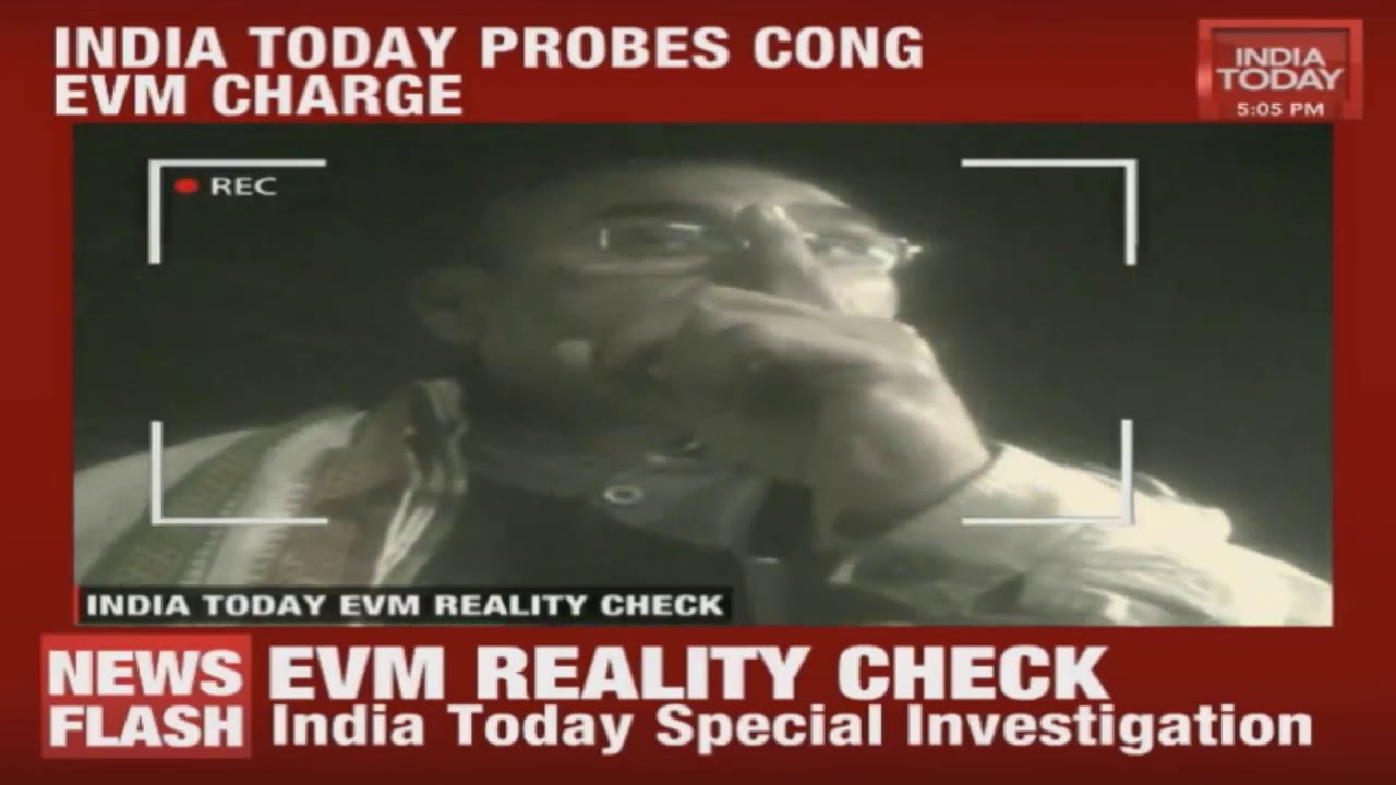 MP Congress election agents are caught on camera admitting that EVM conspiracy theory was fabricated