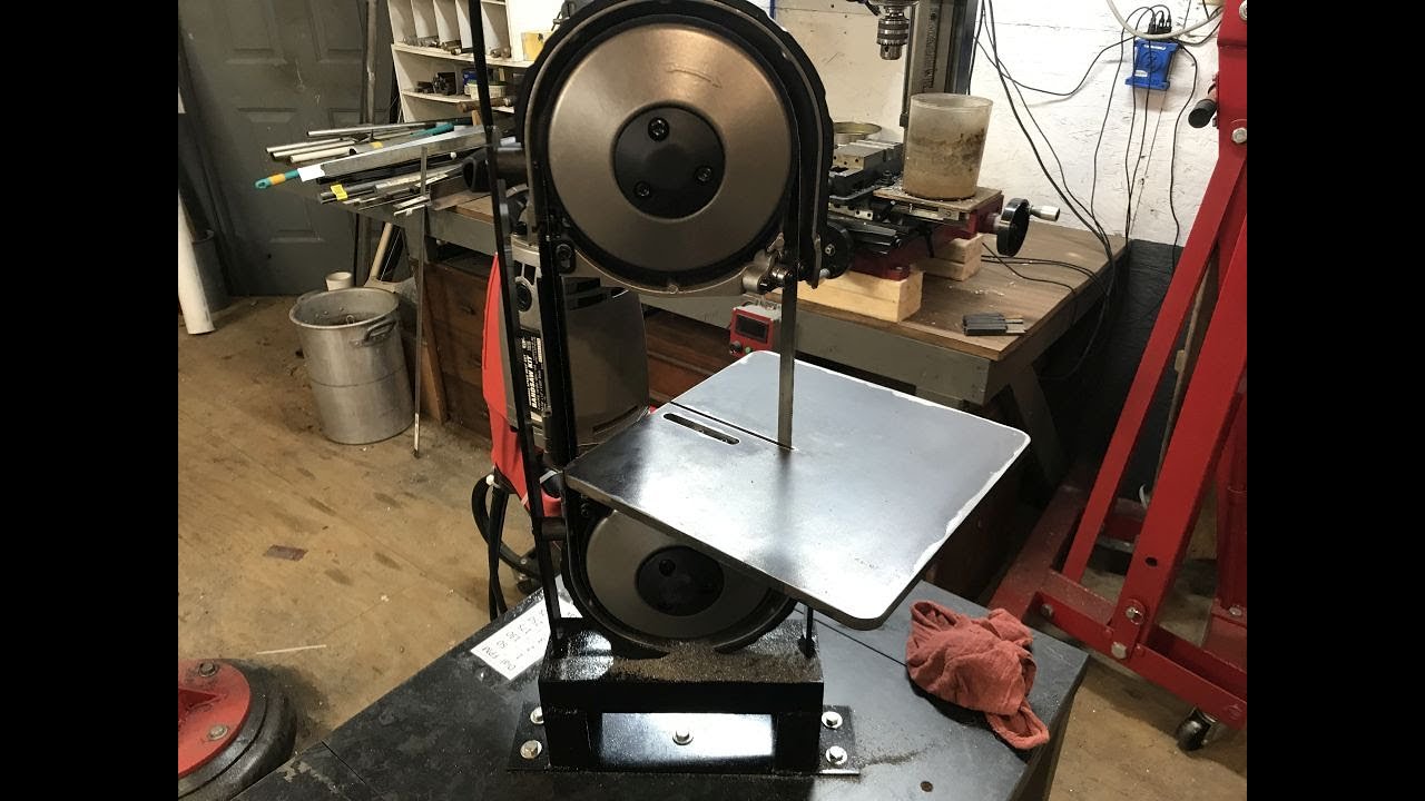 Portable Band Saw Semi-Permanent Vertical Stand