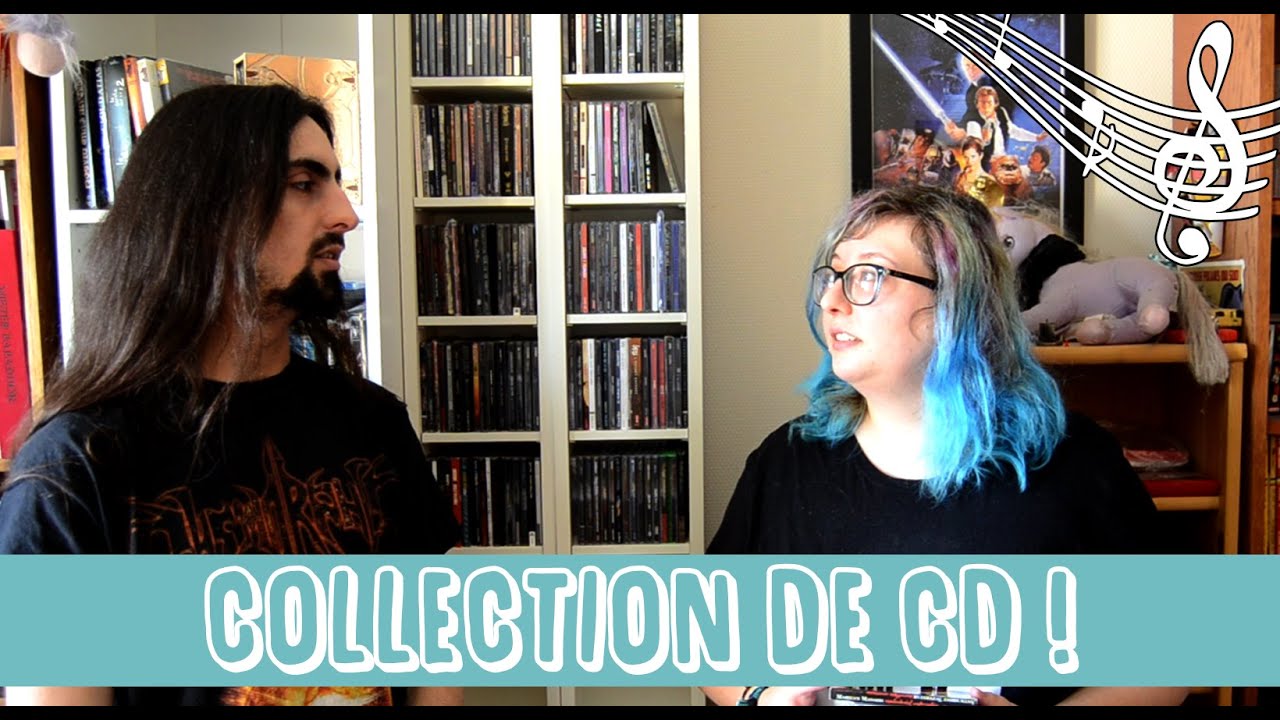 Notre collection de CD, à la cool ( Metal, pis un peu d'autres trucs quand même )
