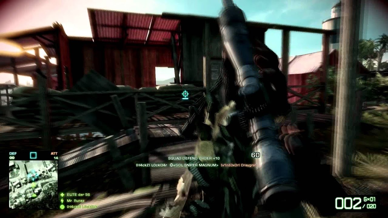 Lockl34r - Bad Company 2 Squad Rush montage (Battlefield 3 upcoming)