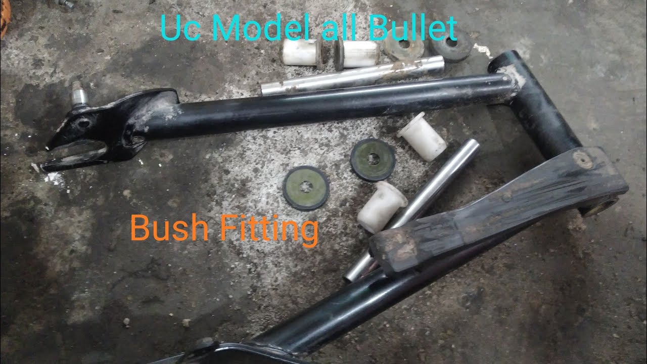 Royal Enfield Swingarm Bush Fitting#bullet#royalenfield
