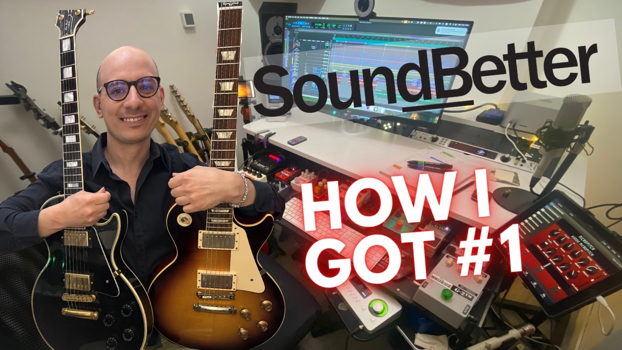 How I became the #1 Guitarist on SoundBetter (3 Secrets)