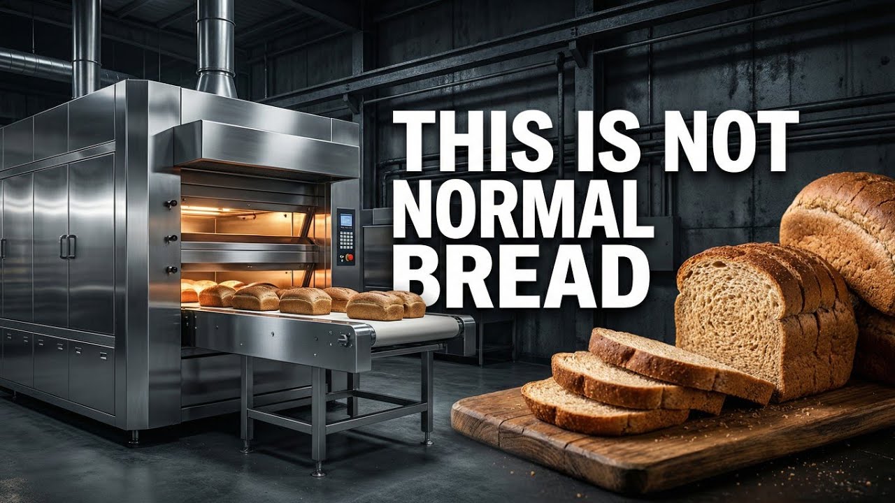 How Brown Bread Is Made in Factory | Whole Wheat Process