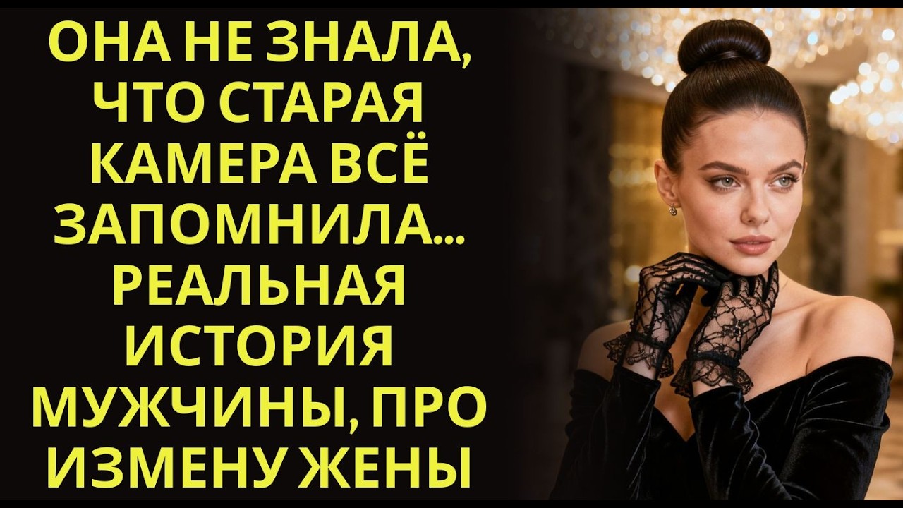 Она не знала, что старая камера всё запомнила… Реальная история мужчины, про измену жены