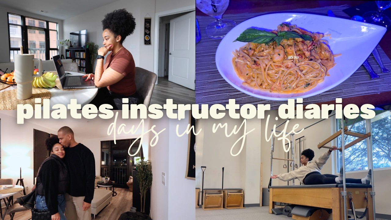 Day in the Life of a Pilates Instructor | Studio BTS, Morning Routine, & Career Changes 🫶🏽