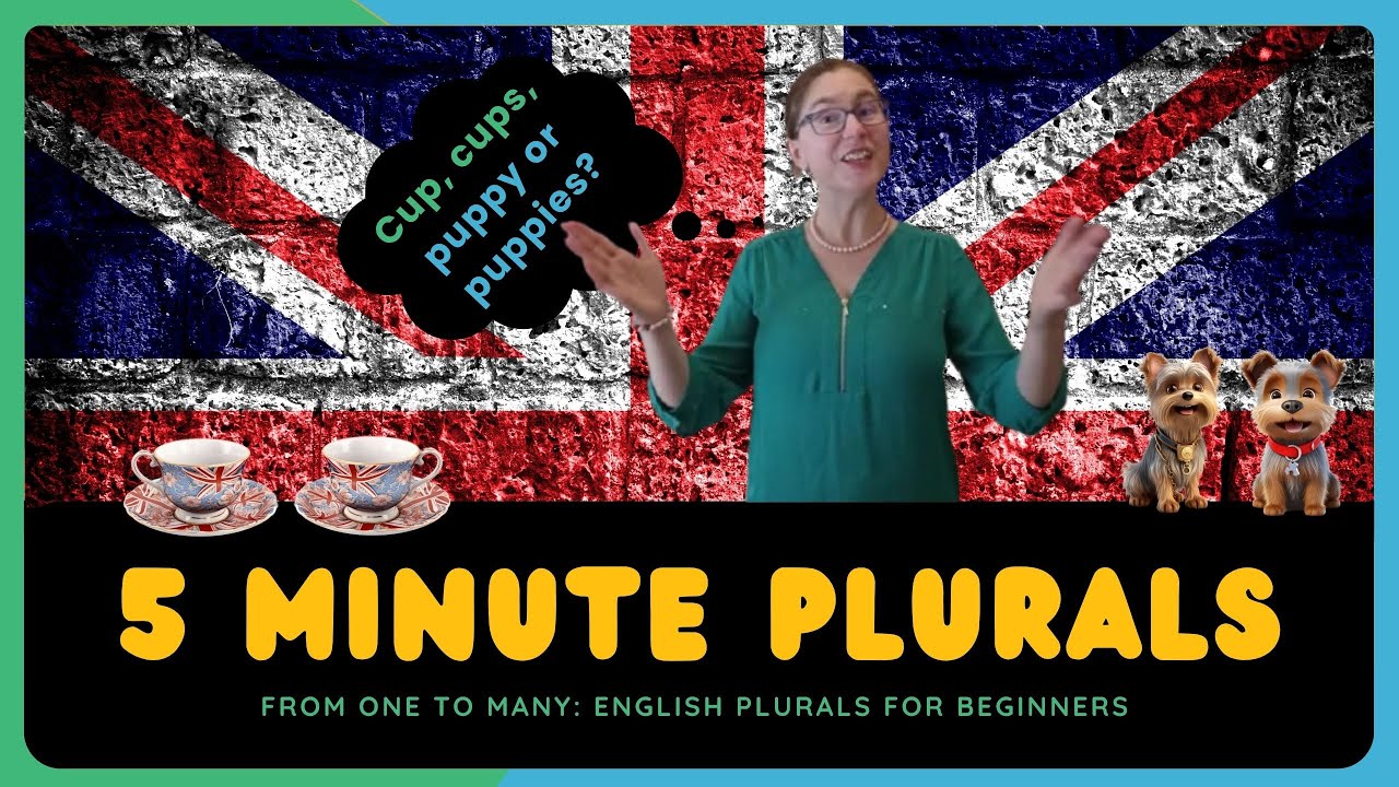 English Plurals for Beginners | Easy Rules for Regular & Irregular Nouns with Examples (Lesson 6)