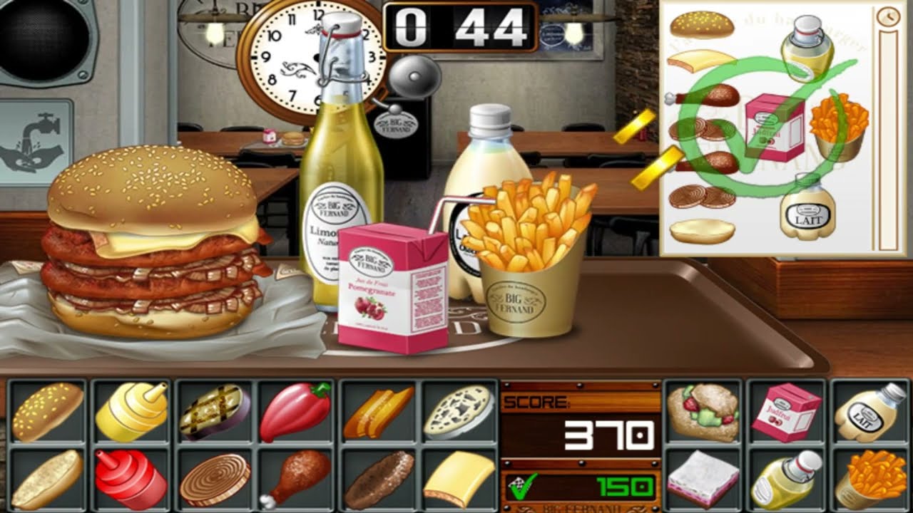 [100%] Part 6 (Career Mode [Days 309-364] CONCLUSION) - Burger: Big Fernand (Android) - Walkthrough