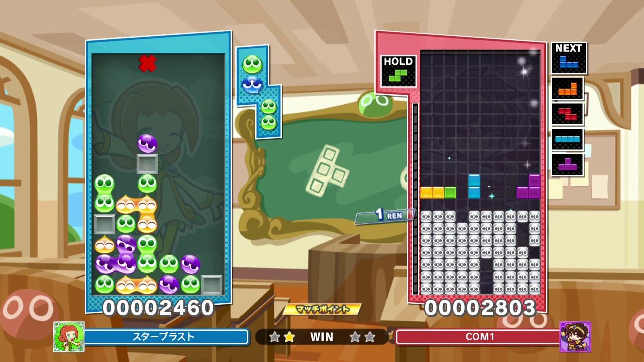 ぷよぷよテトリス2全キャラに勝利する VSラグナス