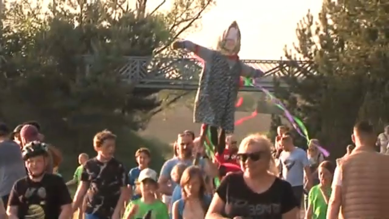 Darkovice ► Pálení čarodějnic a stavění májky  │ #Hlucinsko.TV │ @TelevizeHlucinsko