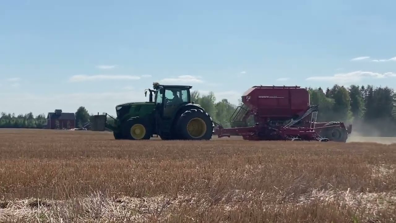 Horsch avatar 6.16 sd og John deere 6210R