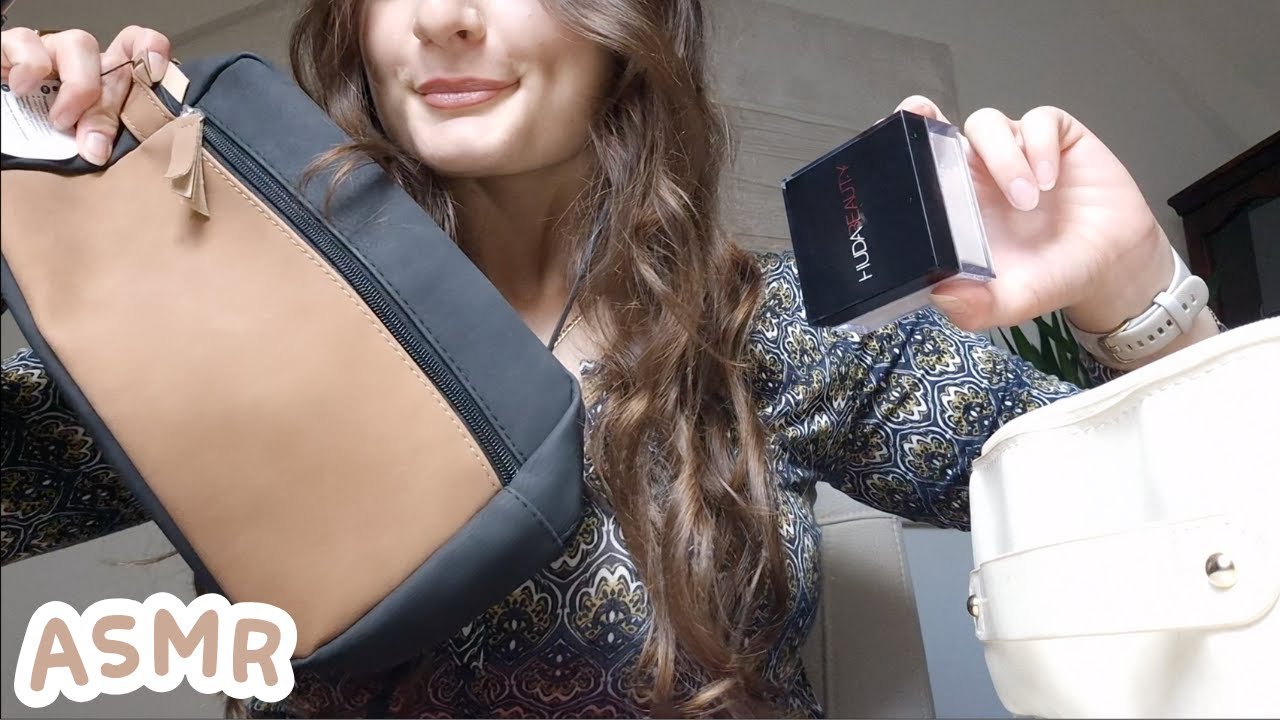 ASMR what's in my makeup bag ✨
