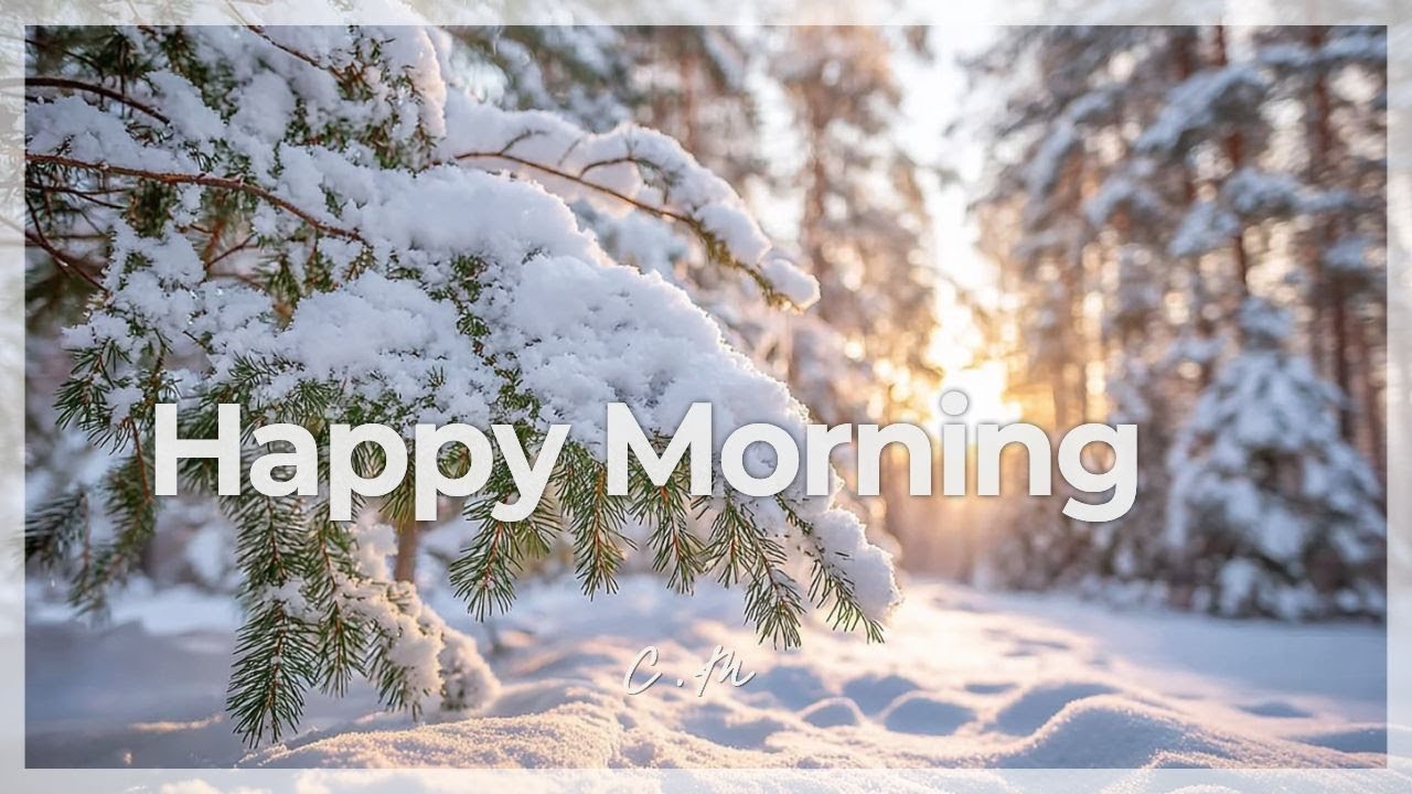 𝗽𝗹𝗮𝘆𝗹𝗶𝘀𝘁 Утренний Зимний Плейлист ❄️ Morning Energy | Soft Pop Cafe Music