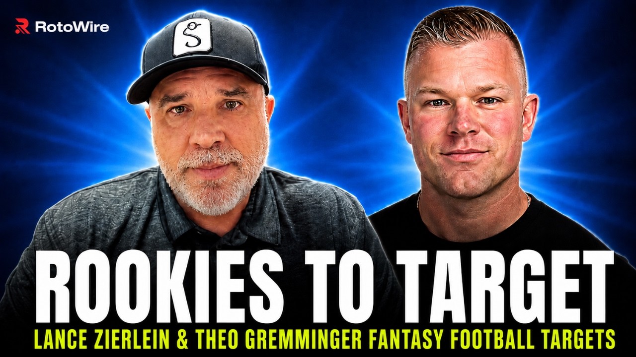 Rookie RBs & WRs to Target in 2026 Fantasy Football (Lance Zierlein)