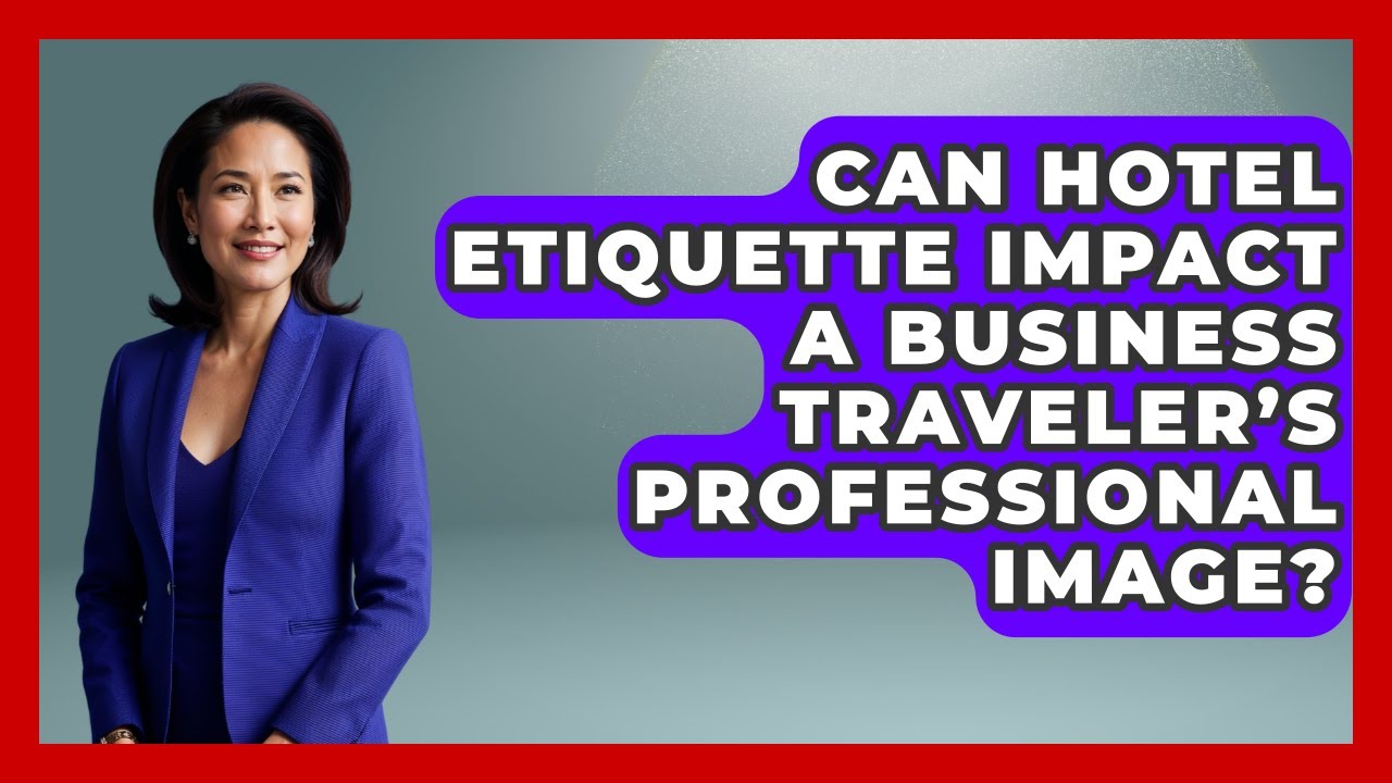 Can Hotel Etiquette Impact a Business Traveler&rsquo;s Professional Image? | Etiquette for Executives News