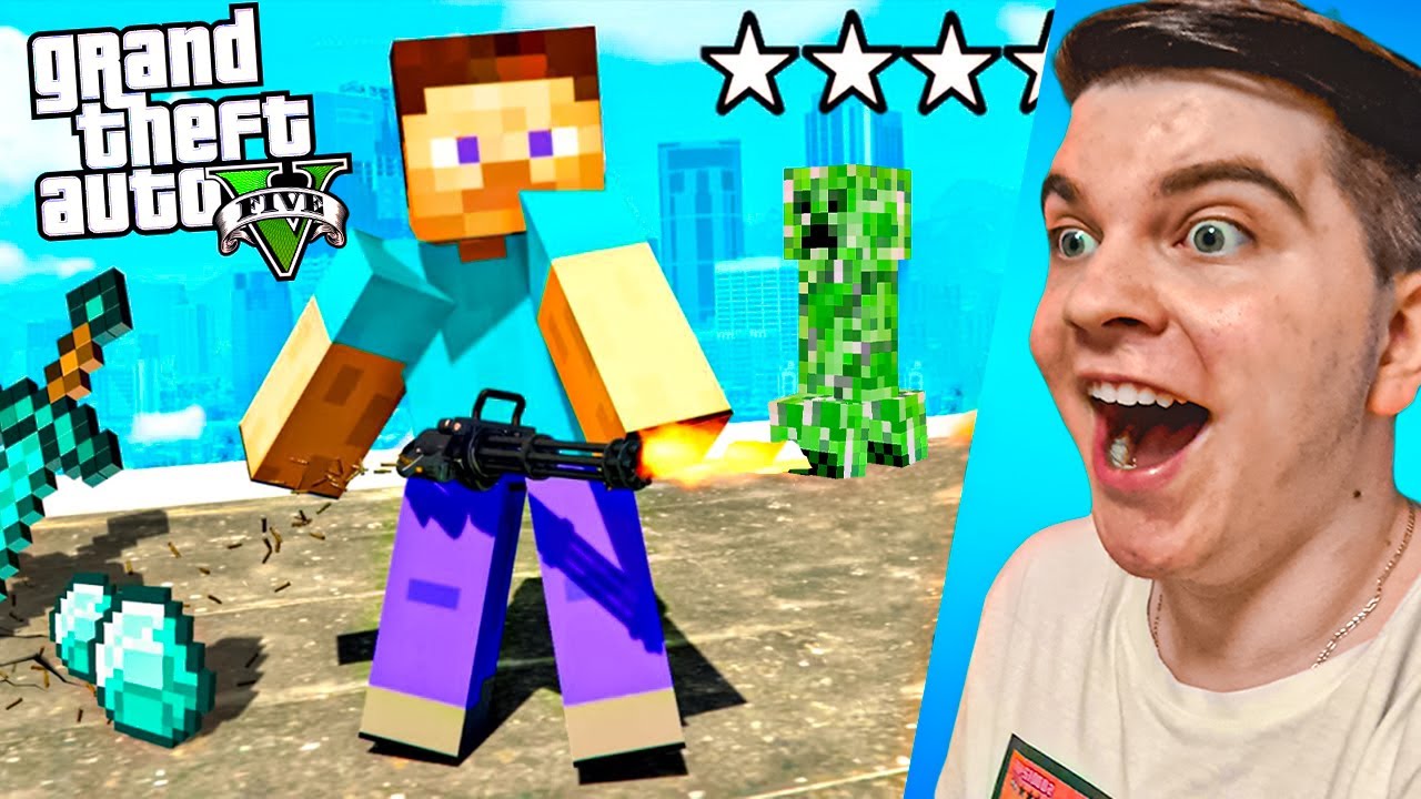 UBACIO SAM MINECRAFT U GTA 5😱 *ovo je nemoguće*