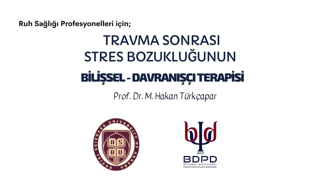 TSSB'nin Bilişsel Davranışçı Terapisi