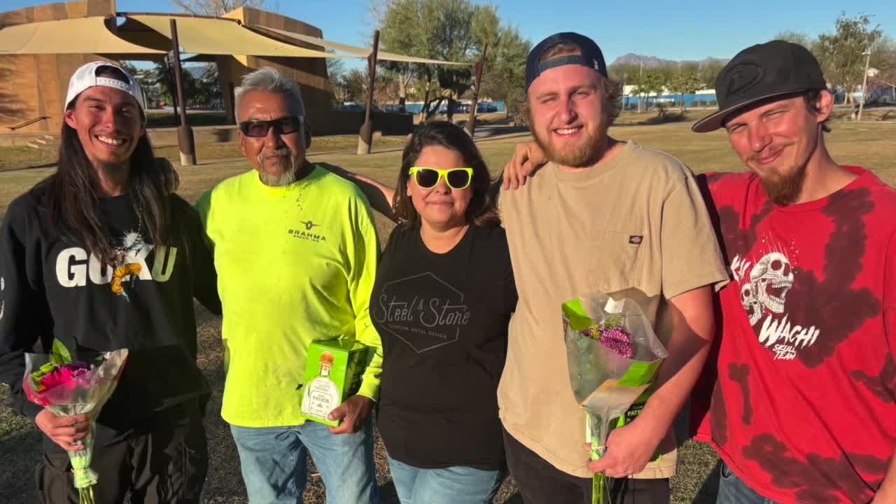 Gilbert woman reunites with good Samaritans that helped her escape fiery crash