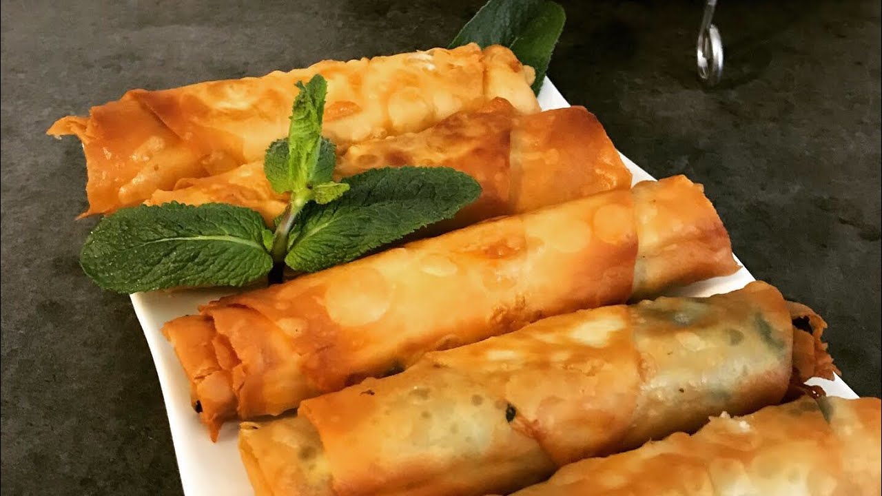 BOREK TURCS VIANDE HACHÉE OU ÉPINARDS ET FROMAGE TURC