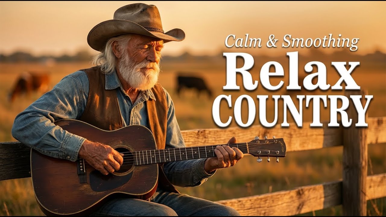 Smooth Country Background Playlist 🤠🎸 | Relaxing Music for Everyday Focus