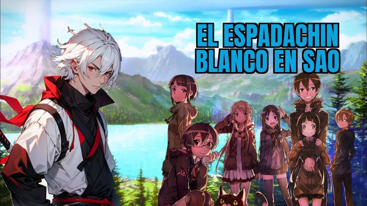 El espadachin blanco en SAO capitulo 1.