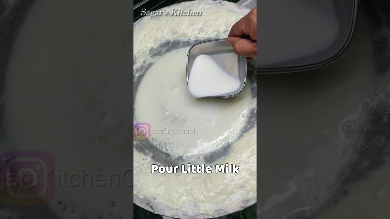 Instant Best Rabri Recipe at Home | Homemade Rabdi Indian Sweet #shorts #youtubeshorts #viralshorts