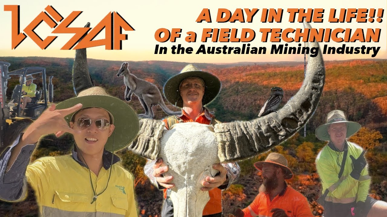 A Day in the Life of a Mining Field Technician in Australia!