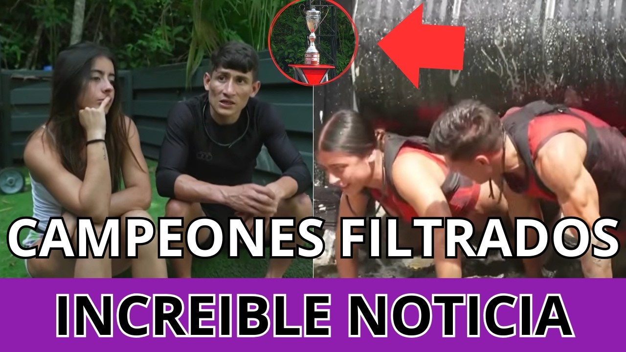 🚨¡ALERTA!🚨 ¡SE FILTRA EL FINAL! Rata y Valentina serían los GANADORES del Desafío